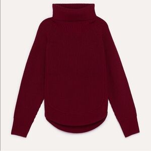 Aritzia Asianna Sweater - Burgundy Size S